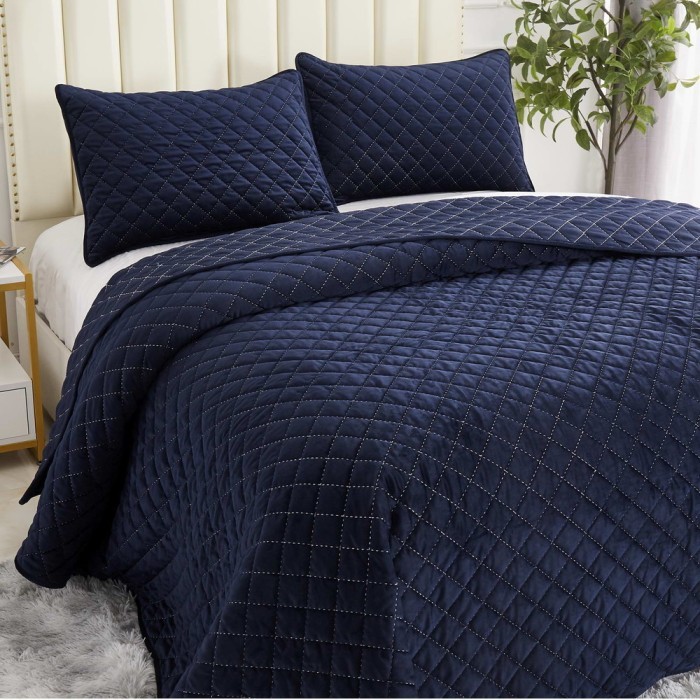 Мартин (синий) Покрывало 240х260