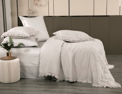 Комплекты для сна Cloud Stonewashed Cotton (серебро платина) комплект Евро 