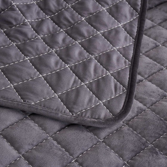 Мартин (антрацит) Покрывало 240х260