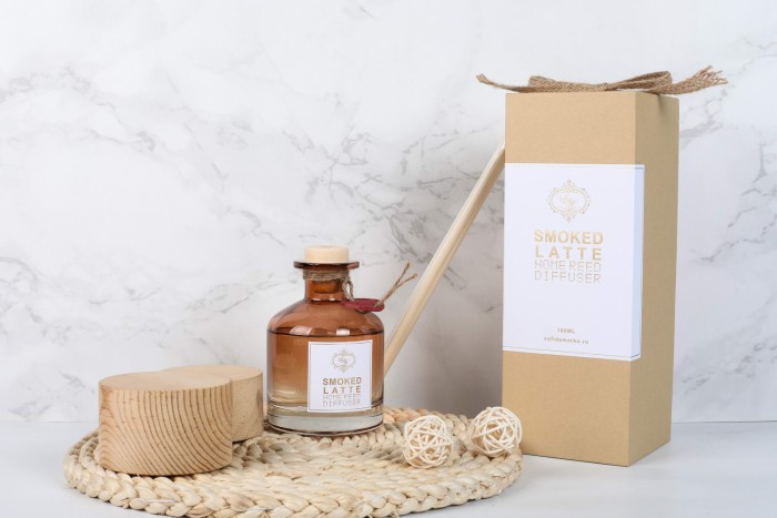 Сандал и Карамель 180мл Ароматический диффузор