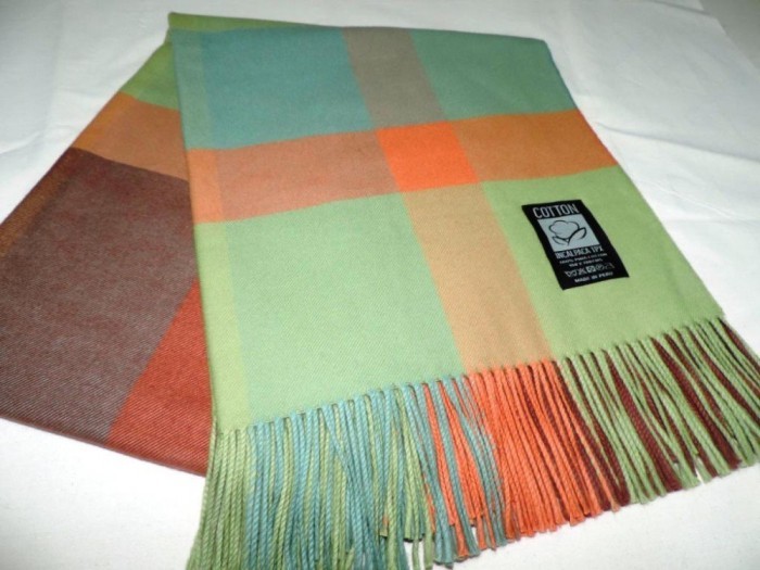 Пледы Incalpaca хлопок пима 100% PH-6 170х210