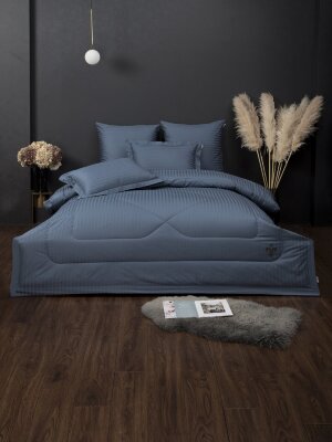 Комплекты для сна Stripe Royal (ниагара) Egypt Cotton Семейный