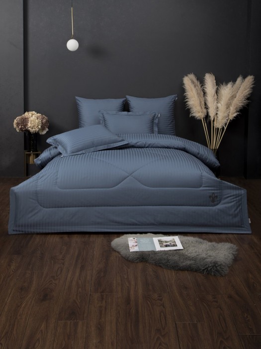 Комплекты для сна Stripe Royal (ниагара) Egypt Cotton Семейный