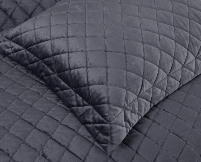 Натаниэль (антрацит) Покрывало 160х220