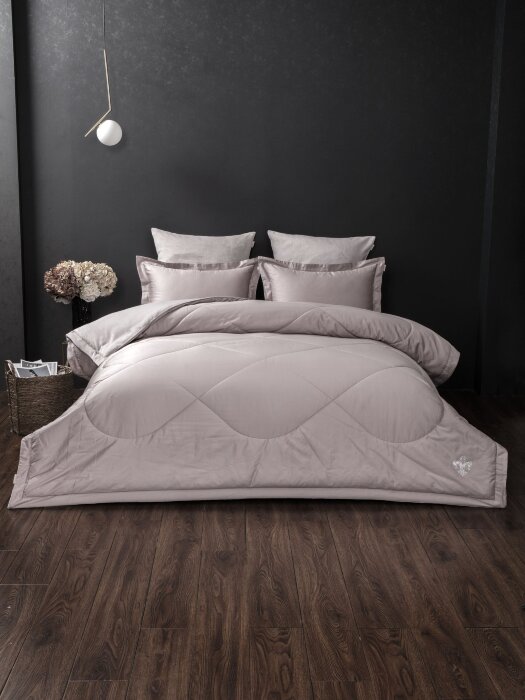 Комплекты для сна Lindor Fluffy (лаванда платина) Egyptian Cotton Семейный