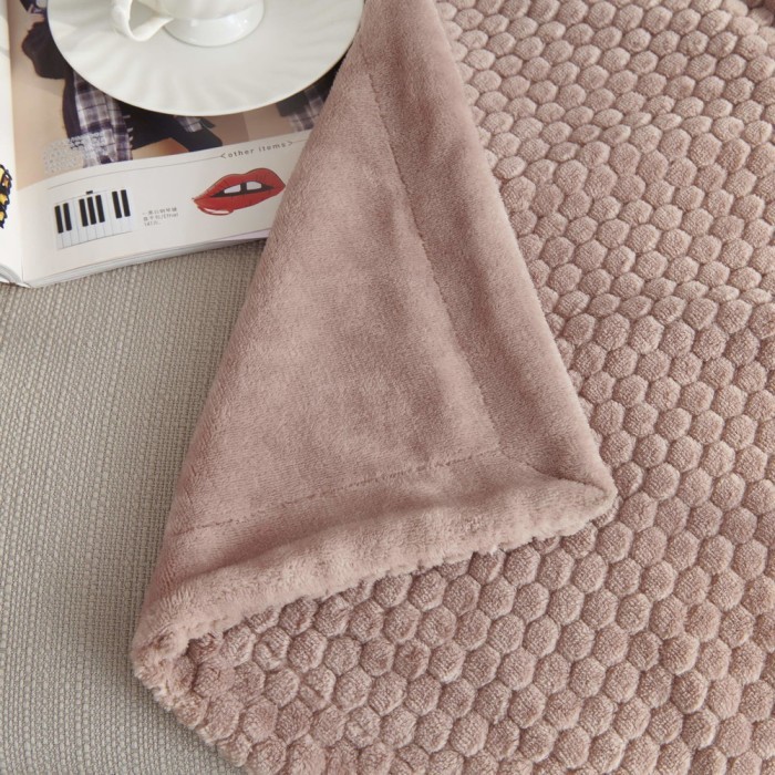 Каролина (пепел роза) Покрывало 220х240