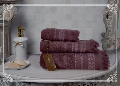 Комплект полотенец Казанова Simona (глинтвейн) 30х50см(3) К63-135-30х50