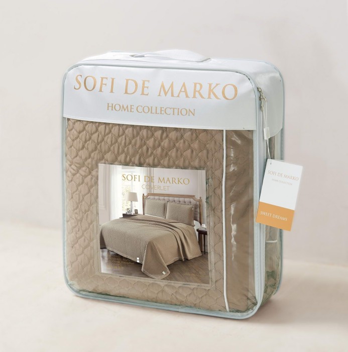 Молли (кофе) Покрывало 160х220