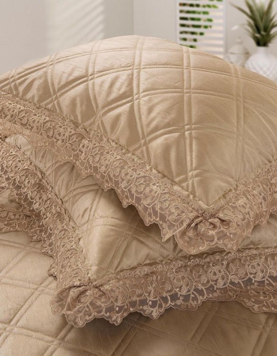 Симона (беж) Покрывало 240х260