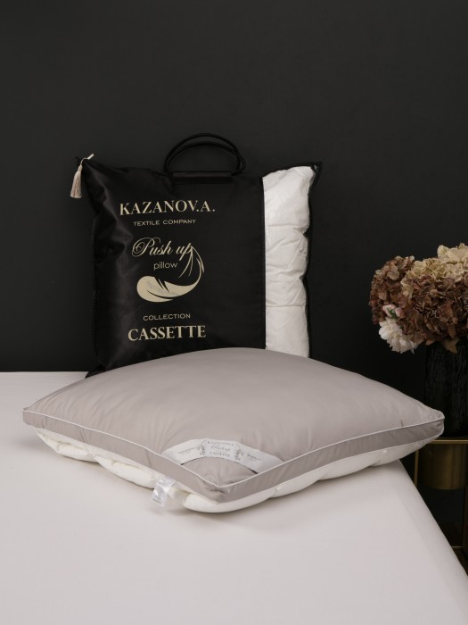 Подушки Cassette (жемчуг пепел) 70х70см
