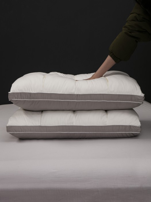 Подушки Cassette (жемчуг пепел) 70х70см