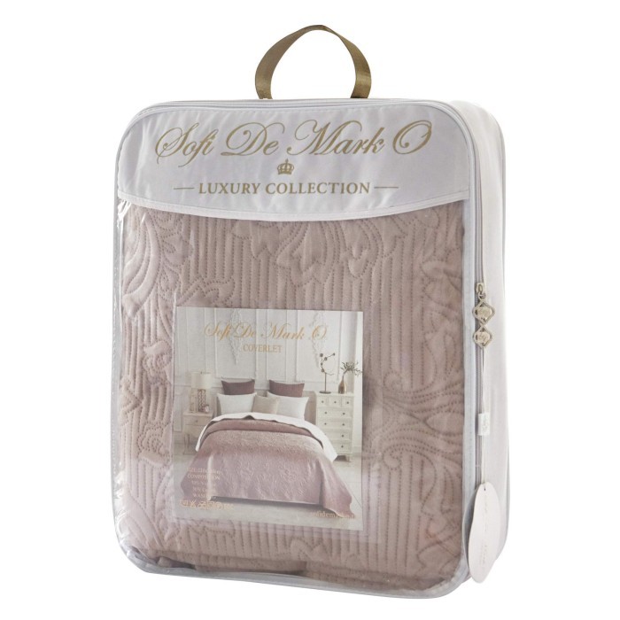 Вивальди (пепел роза) Покрывало 160х220