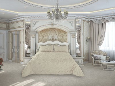 Покрывало Казанова Покрывало 2х Fissare (экрю) 240х260 SR56-217-2.4