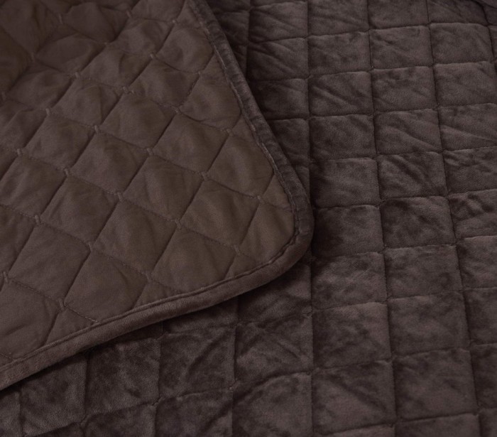 Натаниэль (шоколад) Покрывало 160х220