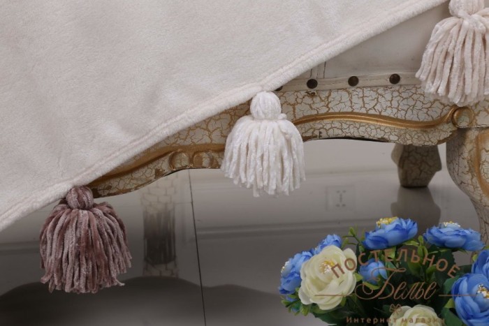 Tassel №1 (молоко) Покрывало 220х230