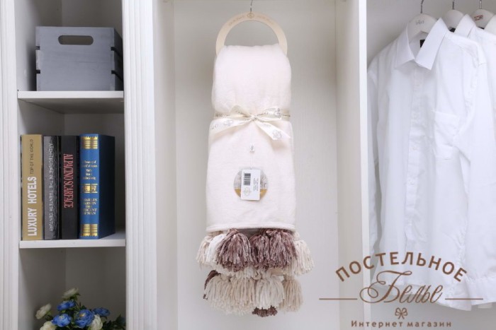 Tassel №1 (молоко) Покрывало 220х230