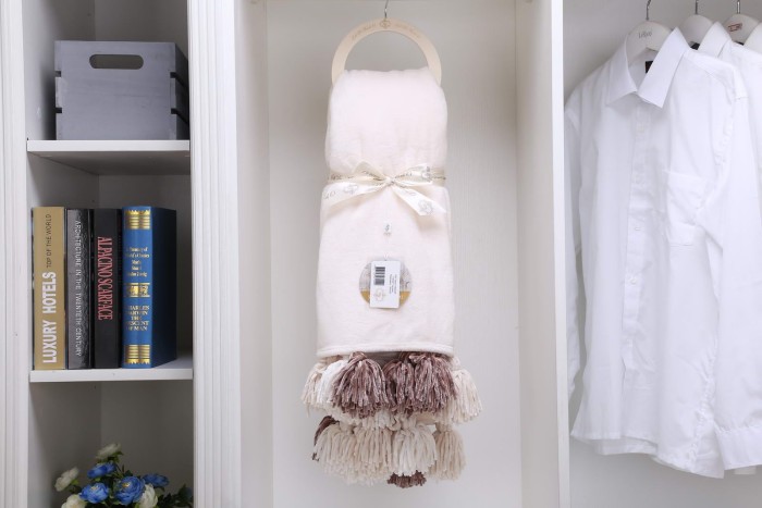 Tassel №1 (молоко) Покрывало 220х230