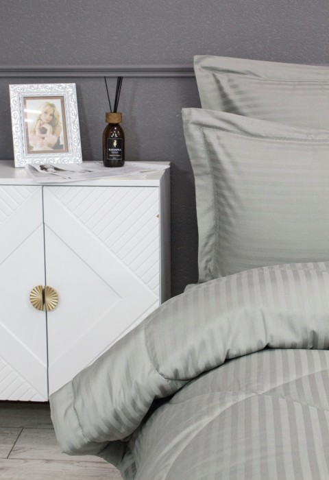 Комплекты для сна «KAZANOV.A» Hotel (олива платина) Cotton Евро