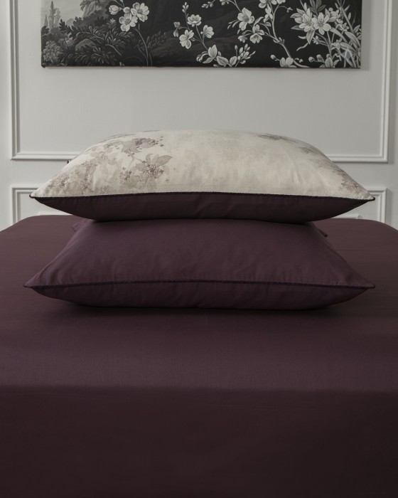 Комплекты для сна Linen Batik (бургунди лен) Евро