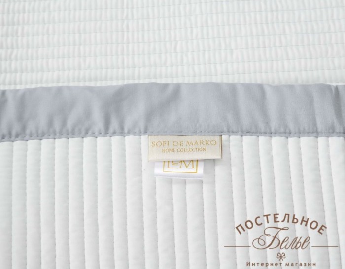 Марисоль покрывало белое 160х220