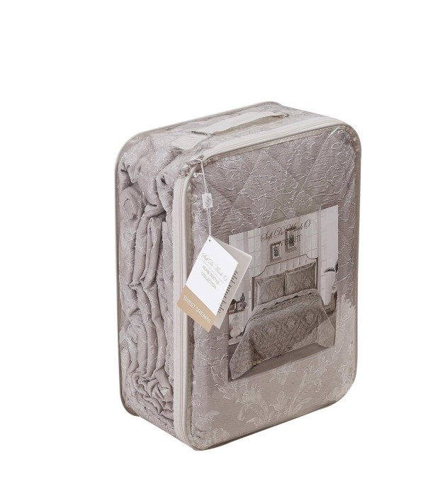 Лукерия (беж) Покрывало 240х260