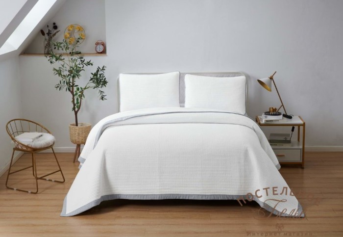 Марисоль покрывало белое 230х250