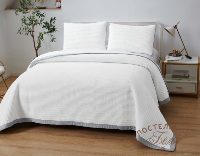Марисоль покрывало белое 230х250