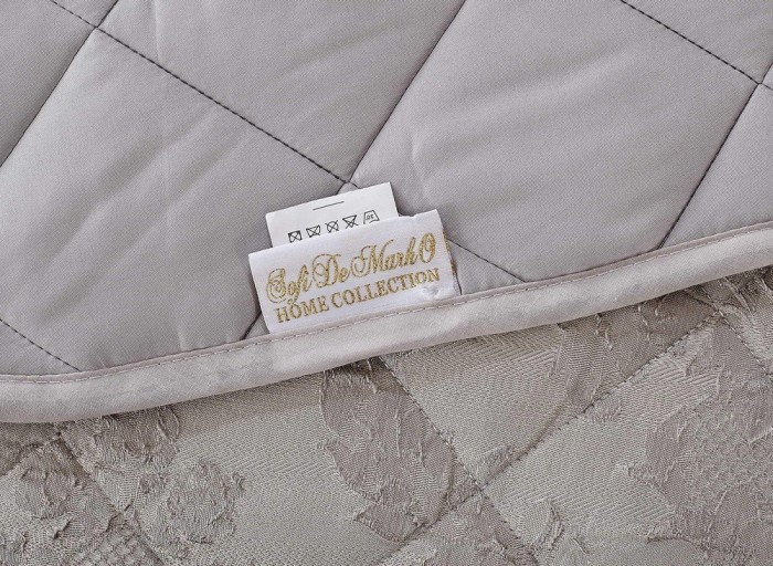 Лукерия (серо-голубая) Покрывало 240х260