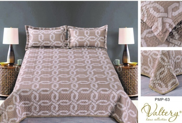 Покрывала софткоттон PMP-63 евро 230х250 2 наволочки 50х70