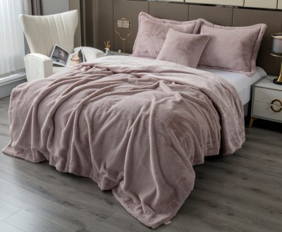 Покрывало декоративное Rabbit (пудра жемчуг) 160х220см