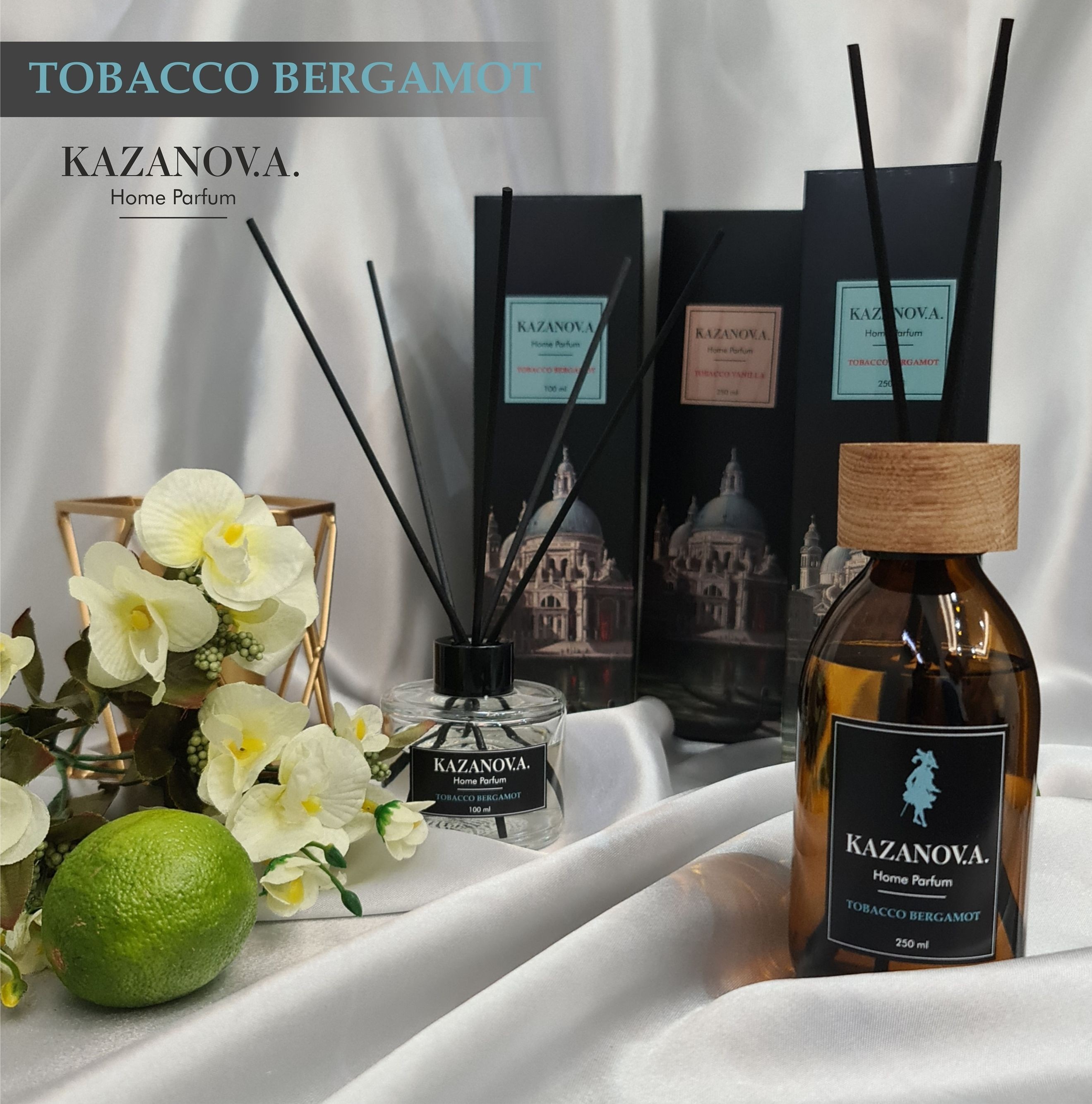 Ароматический диффузор Tabacco Bergamot 100мл