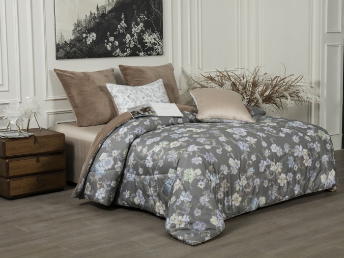 Комплекты для сна Камелия (бежевый олива) ABC Egypt Cotton Tencel Евро