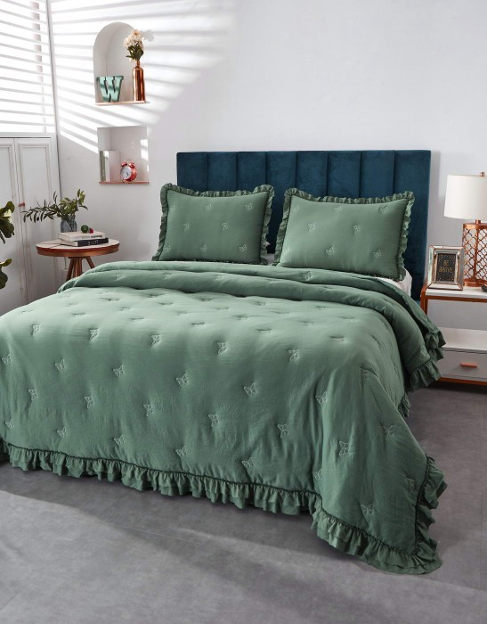 Ребека (малахит) Покрывало 160х220