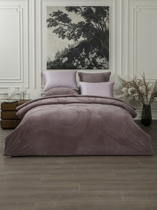 Комплекты для сна Ирис (пыльная роза жемчуг) ABC Egypt Cotton Tencel Евро