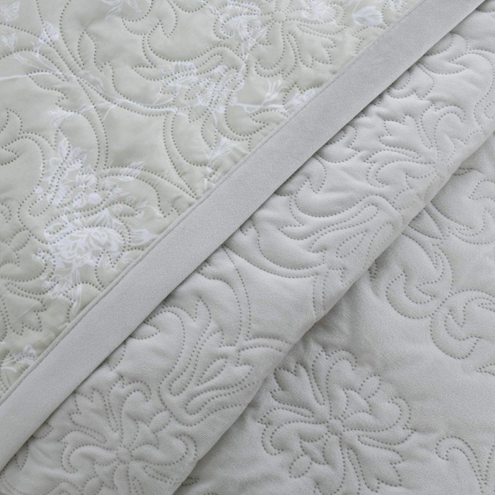 Афина (светло серая) Покрывало 220х240