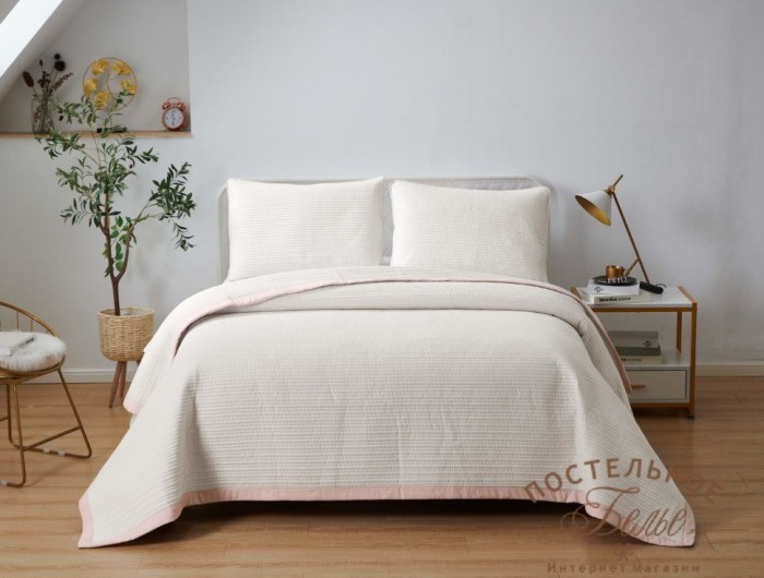 Марисоль покрывало кремовое 160х220