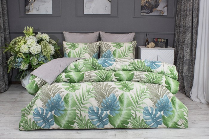 Комплекты для сна Гавайи (бежевый жемчуг) ABC Cotton комплект Евро 