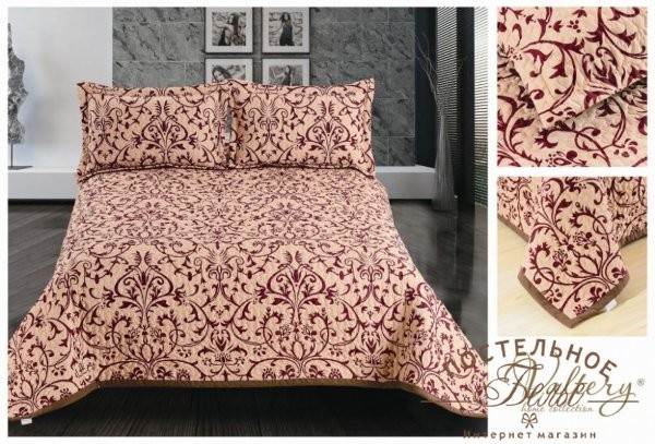 Покрывала софткоттон PMP-15 евро 230х250 2 наволочки 50х70