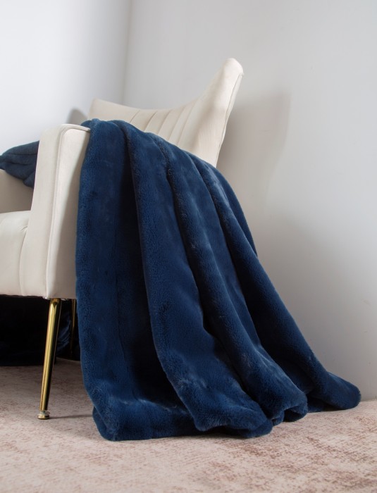 Покрывало декоративное Rabbit (сапфир) 220x240см