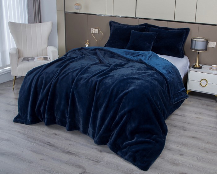 Покрывало декоративное Rabbit (сапфир) 220x240см