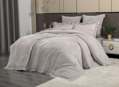 Комплекты для сна Lindor Fluffy (платина беж) Egyptian Cotton комплект Евро 