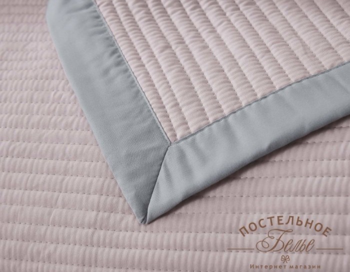 Марисоль покрывало пепельно-розовое 160х220