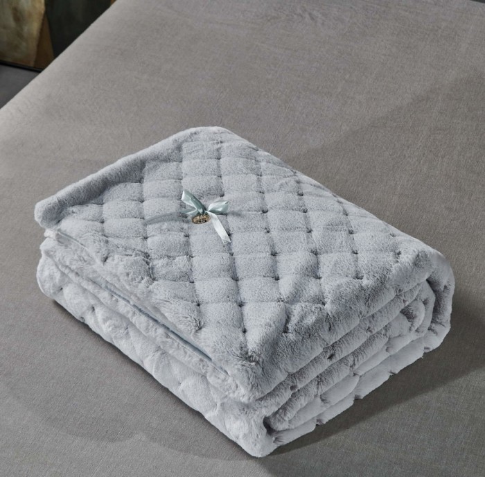 Бернард (св серый) Покрывало 220х240