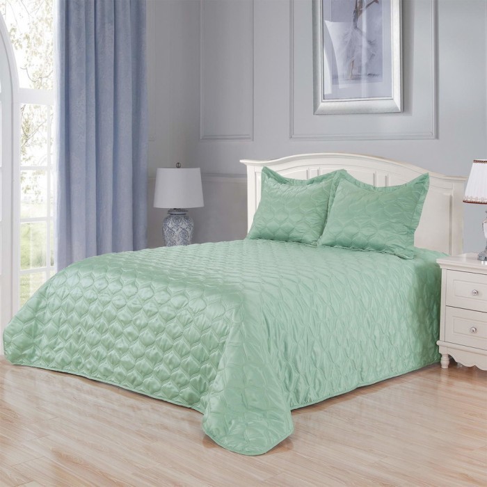 Азалия (бирюза) Покрывало 230х250