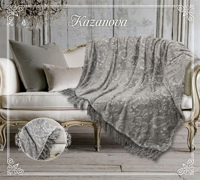 Плед Казанова Плед "Маттоне" кисточки 210х230 SR56-271-2.1