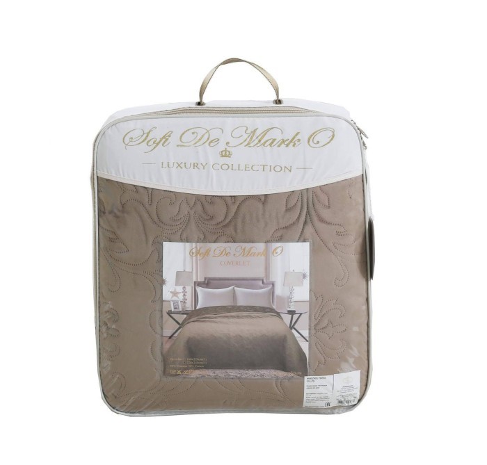 Афина (шоколад) Покрывало 160х220