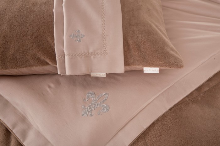 Комплекты для сна Lindor Fluffy (карамель) Egyptian Cotton комплект Евро 