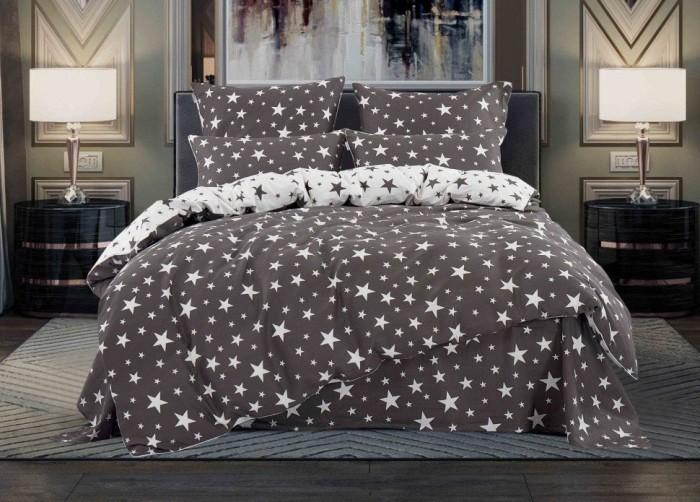 Постельное белье Казанова Star (кофе/молоко) K-1.6-1608-Z