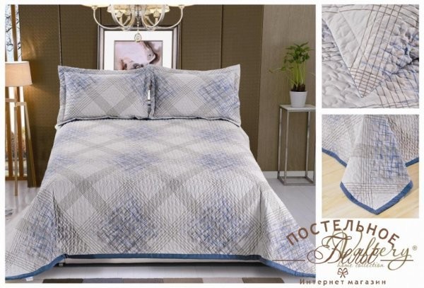 Покрывала софткоттон PMP-16 евро 230х250 2 наволочки 50х70