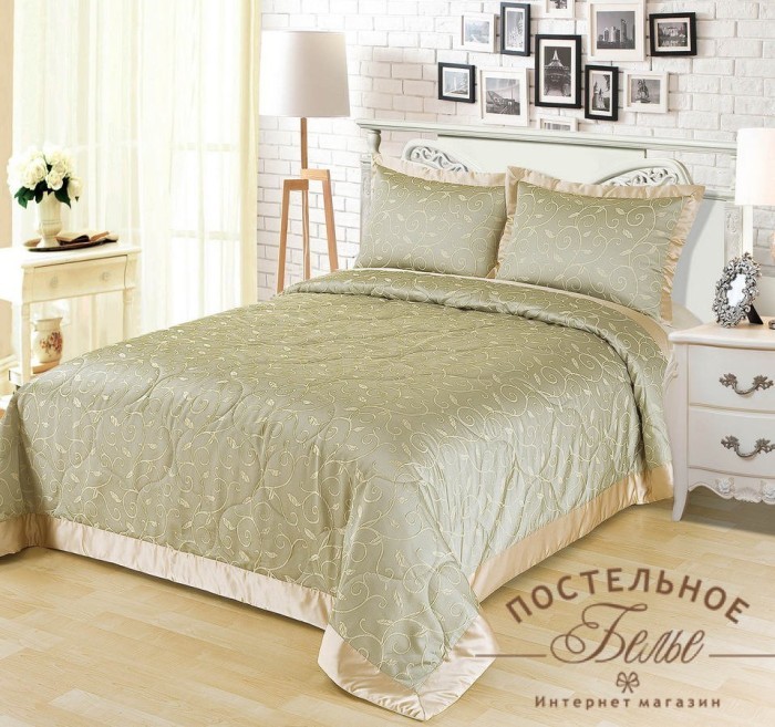 Жардин (изумруд) Покрывало 240х260